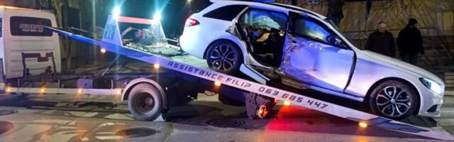 Žestok sudar u centru Čačka uoči dočeka: Jedna osoba povređena