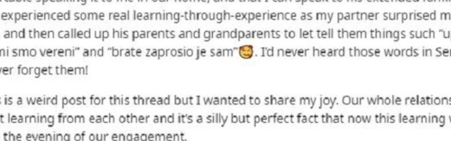 Veridba Holanđanke i Srbina hit na Redit!