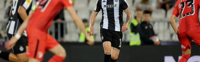 Na vreme: Partizan je izjednačio! Crnogorac je majstor (VIDEO)