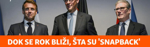 Dok se rok bliži, šta su 'snapback' sankcije protiv Irana?