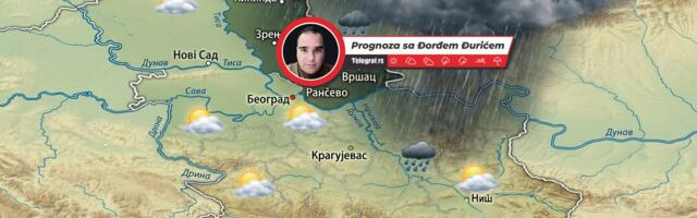 Danas promenljivo i svežije, ponegde pljuskovi: Tempeatura od 22 do 30 stepeni