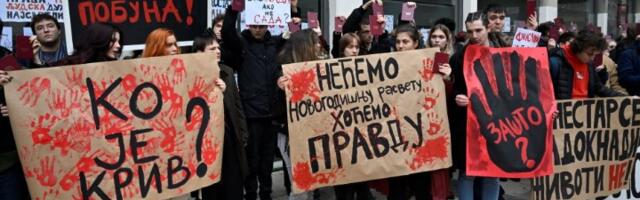 Studenti Fakulteta bezbednosti u Beogradu se pridružili blokadama