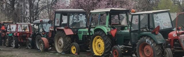 Akcija hapšenja osoba koje su uništavale traktore na skupu 15. marta