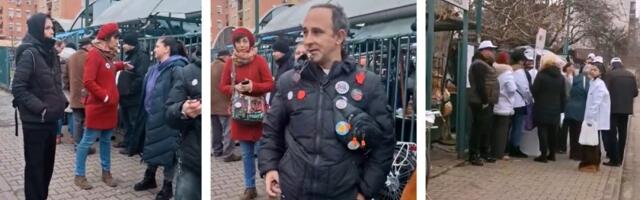 Sramota usred dana: Blokaderi ometaju SNS aktiviste na terenu - jednoumlje na delu (VIDEO)