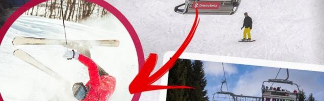 STRAVIČAN SNIMAK PADA DETETA SA ŽIČARE! KAKVI SMO TO LJUDI? Pustili ste dečaka da umalo pogine sa tolike visine! (VIDEO)