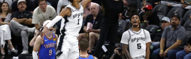 SVE PRŠTI U FINALU NA ZAPADU! Šej zatajio, sjajni Vembanjama ga srušio! San Antonio i Oklahoma na egalu!