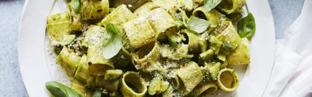 Bosiljak vinegret pasta