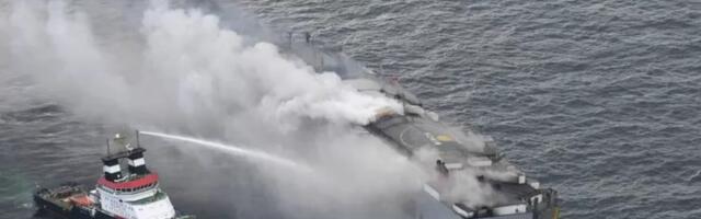 Električni automobil zapalio teretni brod koji je prevozio gotovo 3.000 modela