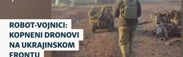 Robot-vojnici: Kopneni dronovi na ukrajinskom frontu