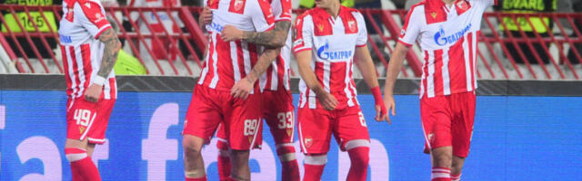 CRVENA ZVEZDA - FCSB Kakav promašaj Duartea, crveno-beli sa igračem manje, 0:0