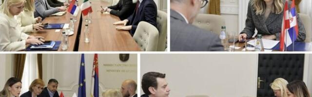 INTENZIVNI RAZGOVORI SA PREDSTAVNICIMA ZEMALJA EU Ministarka Mesarović traži rešenje za srpske profesionalne vozače