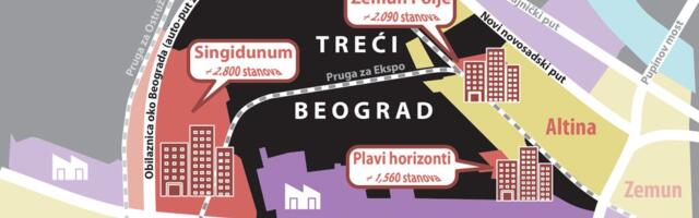 Treći Beograd se upravo rađa: Nepregledna žitna polja postaju meganaselje, menja se koncept stanovanja