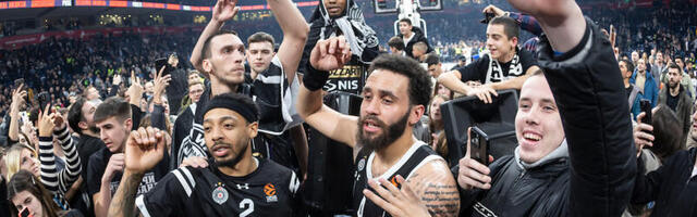 PARTIZAN U SAMOM VRHU EVROLIGE: Besprekorno ponašanje crno-belih oslikava ovaj parametar!