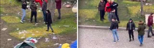 Da li je napadnut Miloš Pavlović ili neko drugi? Pogledajte snimak (VIDEO)