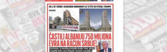 "ČASTILI ALBANIJU 750.000 EVRA NA RAČUN SRBIJE!"  VUČIĆ: "Lično ću se postarati da odgovaraju za OVO ZLODELO"