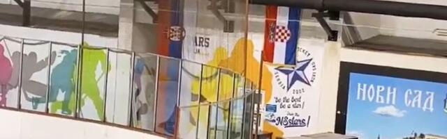 "Lijepa naša" dobila aplauz usred Srbije pred meč: Zastava Hrvatske odmah pored naše, ovo  niko nije očekivao