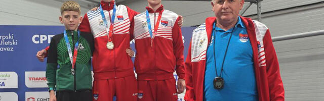 Dve medalje za atletičare „Užica“