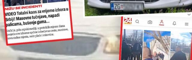 HRVATSKA SLUŽBA RADI BEZ PAUZE ZA BLOKADERE! Spremni na sve samo da izazovu haos u Srbiji: Svi naslovi se diktiraju iz istog centra, Kula preplavljena zagrebačkim tablicama