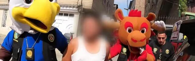 Totalno ludilo, ovo nema ni na filmu: Policajci se prerušili u maskote Mundijala i uhapsili narko-dilera! /VIDEO/