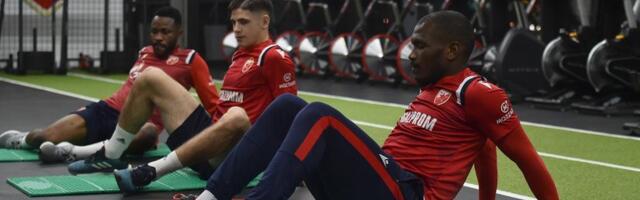Dobro poznata stara i jedno novo lice na treningu Zvezde: Vratili se Ben i Kanga, tu je i Motika