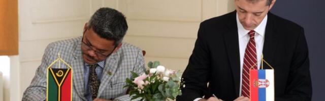 OPREDELJENI ZA JAČANJE ODNOSA! Đurić potpisao Memorandum o razumevanju sa Vanuatuom