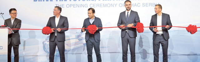 Ки­не­ска ком­па­ни­ја SHAC отво­ри­ла по­гон у Ка­ћу