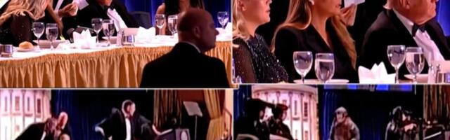 Pucnjava se desila, nastao je haos... Ali, o ovome internet bruji! Melanija je možda pobegla ispod stola, ali je zato Tramp otrčao bez nje (VIDEO)