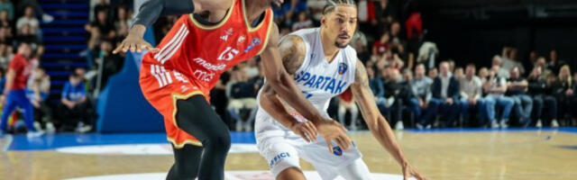 ZVEZDA OPET PALA U DUDOVOJ ŠUMI Furiozan finiš Spartaka za kraj savršenog Obradovićevog niza!