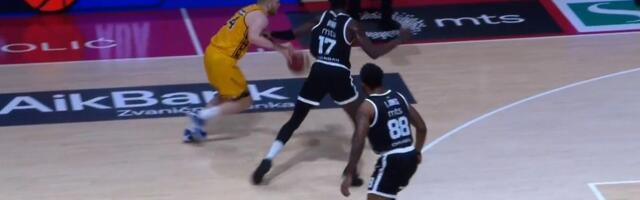 Partizan trojkama zatrpao koš Splićana, Kameron Pejn eksplodirao u prvom poluvremenu!