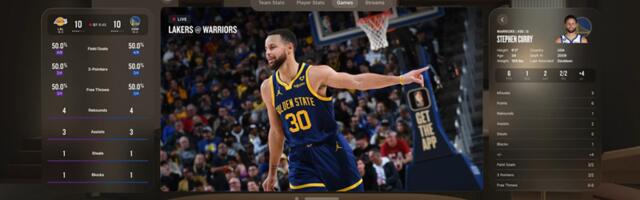 Apple donosi NBA uživo na Vision Pro