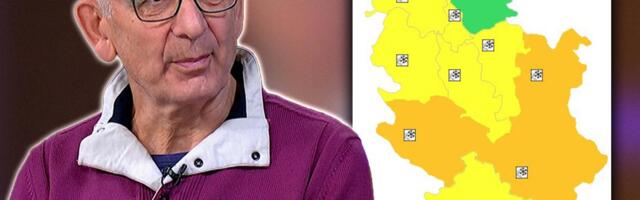 RHMZ objavio upozorenje zbog jakog snega, ovom delu Srbije preti i jedna opasna pojava: Nedeljko Todorović objavio i detaljnu prognozu za decembar