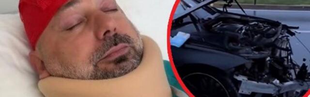 KRVAVA SEDIŠTA, POLICIJSKI UVIĐAJ I HITNA HOSPITALIZACIJA! Svi detalji stravičnog udesa Branka Babića na Begaljičkom brdu - SNIMCI LEDE KRV U ŽILAMA! (VIDEO)