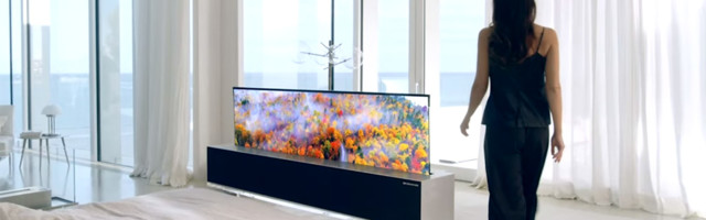 LG televizor koji se zarola sada može da se kupi