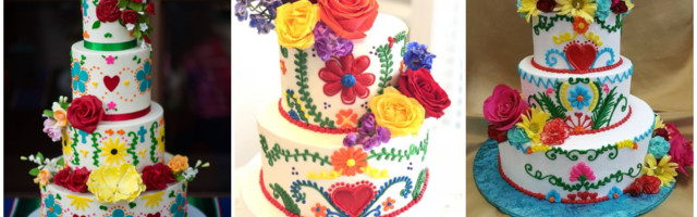 Vesele šarene meksičke torte za venčanje iz vaših snova
