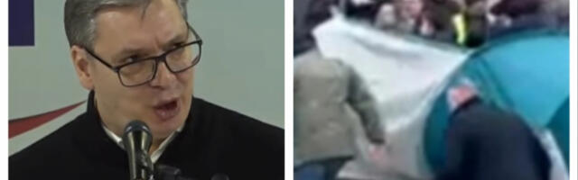 I DANAS SU POKAZALI SVOJU NASILNU PRIRODU, SVOJ EKSTREMIZAM Vučić o nasilju blokadera
