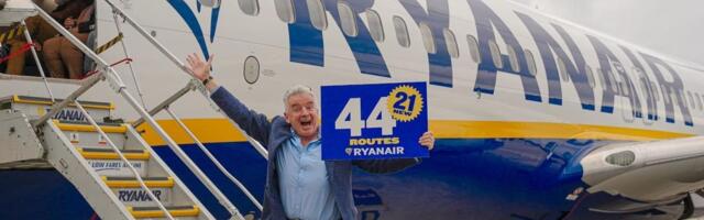 Ryanair pokrenuo bazu u Tirani: 44 linije od kojih 21 nova