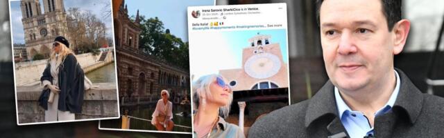 Licemerje bez granica! Šarović kuka nad sudbinom Srbije, a letuje kao milioner - pogledajte tek njegovu sestru (FOTO)