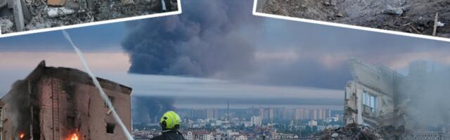 BRUTALNA OSVETA PUTINA KIJEVU! Rusi ZASULI prestonicu RAKETAMA i DRONOVIMA - Najmanje 11 MRTVIH, među žrtvama i DECA, grad u PLAMENU! (FOTO, VIDEO)