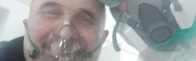 SMEJAO SE KORONI I SMRTI U LICE: Ovo je poslednja fotografija iz bolnice preminulog doktora Miodraga Lazića