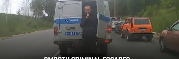 Elegantan pokušaj bekstva iz marice u saobraćajnoj gužvi