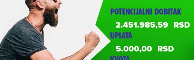 LUDI TIKET, subota, 2.451.986: Ko kaže da ne možeš da se obogatiš od košarke?!