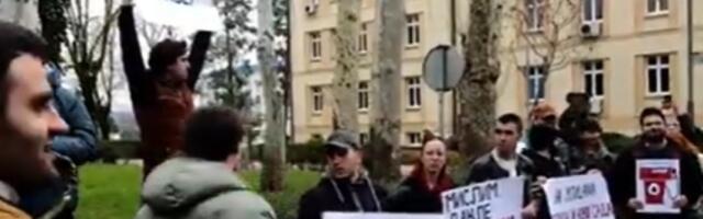 Studenti iz Banjaluke stali uz beogradske kolege (VIDEO)