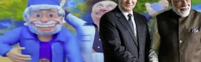 (VIDEO) Tajna poruka Indije Rusiji koja otkriva mnogo: Na TV-u se pojavila čudna animacija Putina i Modija - pametnom jasno...