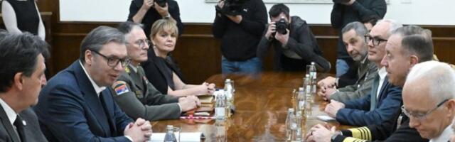 Vučić sa Vajkofom o jačanju saradnje Srbije i NATO uz očuvanje vojne neutralnosti