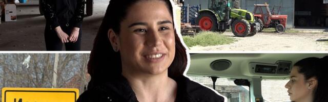 Lepa inženjerka Teodora (24) obožava da vozi traktor: Najmoćnija je gazdarica u Banatu, pogledajte šta radi