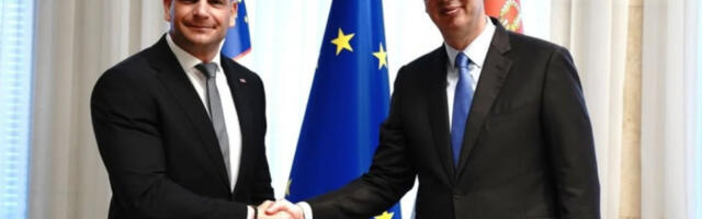 Vučić sa Stevanovićem: EXPO može predstavljati novu priliku za dodatno povezivanje Srbije i Slovenije
