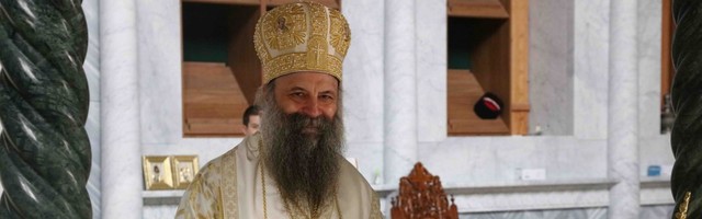 Patrijarh Porfirije i vladike SPC dolaze na ustoličenje mitropolita Joanikija