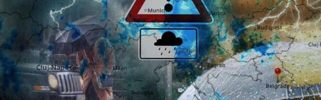 VREME JE VEOMA OPASNO! Evo gde oluja prvo udara i kada tačno - pratite upozorenja RHMZ iz sata u sat