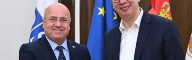 VUČIĆ SA ŠEFOM MISIJE OEBS Predsednik zahvalio na podršci na putu ka punopravnom članstvu u EU