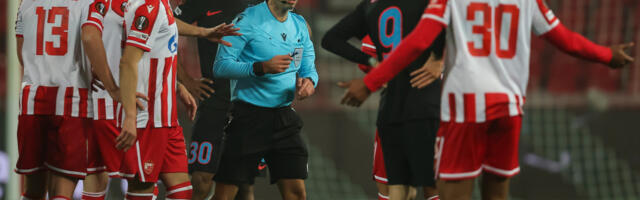 (VIDEO) Katastrofa za Zvezdu! Dežurni krivac dobio direktan crveni karton